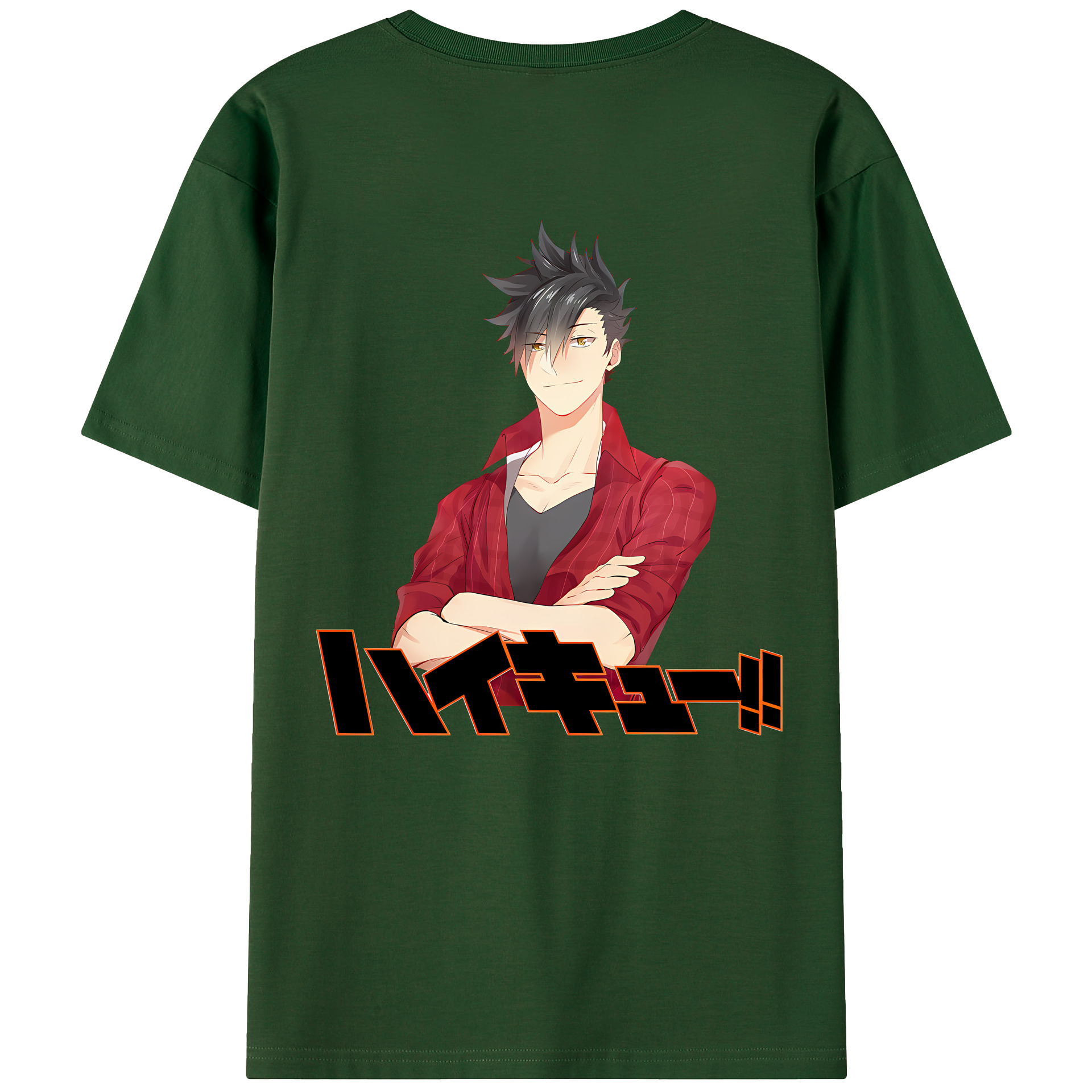 （画像用） ハイキュー!! Haikyu!! 綿100％半袖Tシャツ（背面プリント）